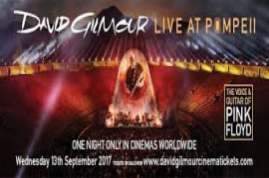 David Gilmour Live At Pompeii 2017