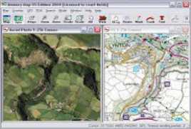 Memory Map ordnance survey maps overlays